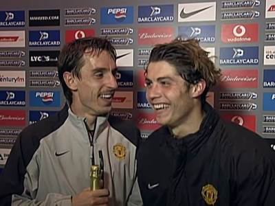  Kristijano-Ronaldo-prvi-intervju-engleski-Mancester-junajted-Geri-Nevil 