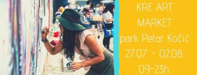  KRE ART market od ponedjeljka u parku Petar Kočić 