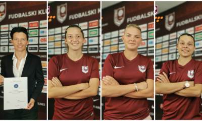  SFK 200 Sarajevo transferi Amela Kršo, Mia Kuljanin i Nikolina Dijaković, te Đula Velagić 