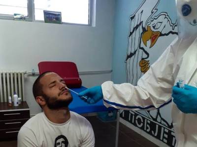  Borac testiranje korona virus jul 2020 svi negativni 