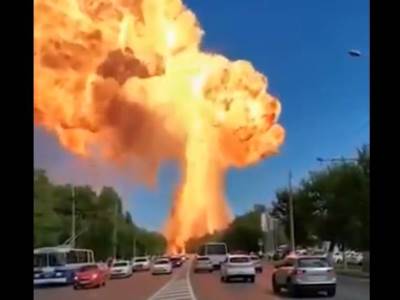  Užasna eksplozija: Vatrena pečurka nad Volgogradom, mještani pomislili da su u Bejrutu (VIDEO) 