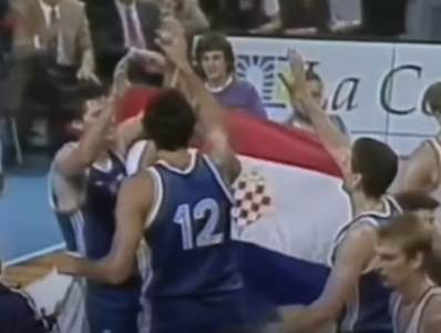  Hrvat kome je Divac oteo zastavu otkrio pravu istinu: "Bili smo oči u oči i borili se za nju" - Ovo  