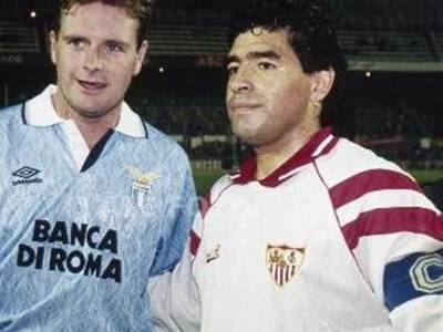  Kada je Dijego Maradona upoznao Pola Gaskojna "Gazu": Ne brini, i ja jedva stojim na nogama... 