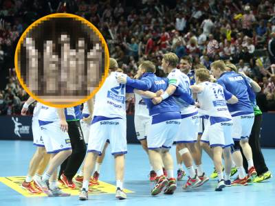  Island rukomet Olimpijske igre 2008 skuplpture penisi 