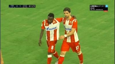  Tirana-Crvena-zvezda-0-1-gol-Tomane-video-prenos-livestream-Arenasport-RTS 