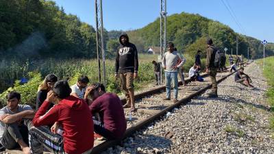  migranti policija čuvar željeznica 