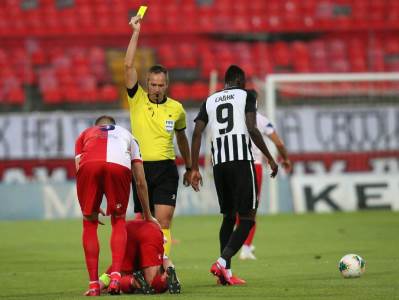  Sudijska analiza derbija Vojvodina - Partizan: Nisu bili penali, jeste bio crveni i bio je faul na S 