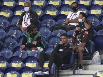  Liga nacija Portugal Hrvatska Kristijano Ronaldo bez maske 