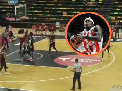  Ovakvo zakucavanje nisam video: Bivši igrač Zvezde nije mogao da poveruje 