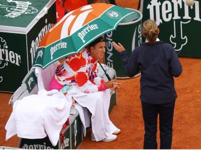  incident Rolan Garos Viktorija Azarenka 
