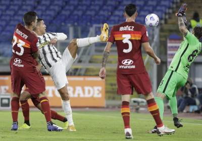 Serija A 2. kolo Roma Juventus 2 2 