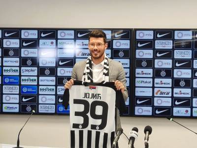  Milos-Jojic-promocija-FK-Partizan-uzivo-predstavljanje-povratak-u-FK-Partizan 