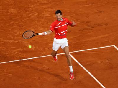  Novak Đoković trening pred finale Rolan Garosa 