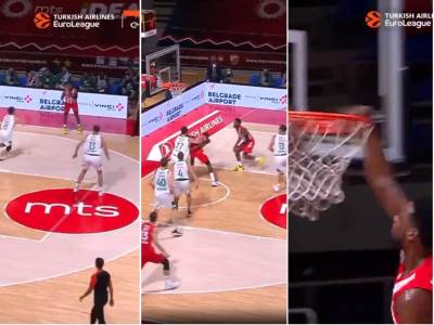 Zvezda je izgubila, ali o ovom potezu će se pričati: Spektakularno zakucavanja Lojda! (VIDEO) 