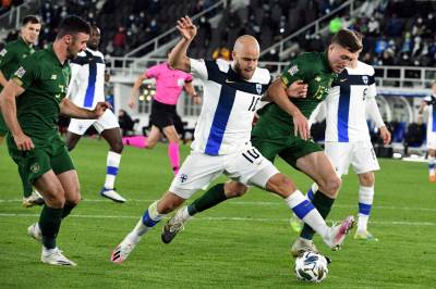  Liga nacija rezultati 4. kolo Finska - Irska 1-0 