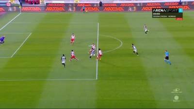  Partizan - Crvena zvezda 1:0 VIDEO 