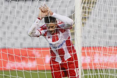  Partizan Crvena zvezda Marko Gobeljić stativa 