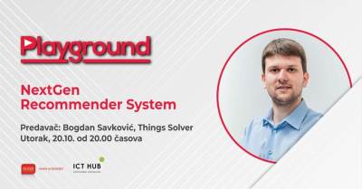  Dobro došli na još jedan m:tel Playground meetup: Bogdan Savković data scientist u kompaniji Things Solver 