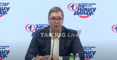  Vučić: Ivica Dačić biće predsjednik Skupštine Srbije, novi izbori najkasnije 3. aprila 2022. godine 
