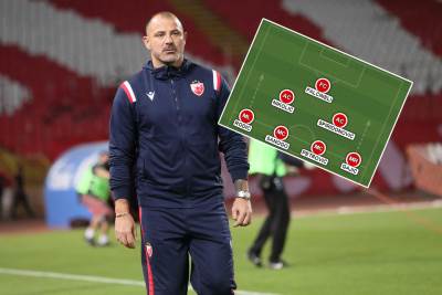  Liga Evrope Hofenhajm - Crvena zvezda Dejan Stanković nova formacija 3-4-2-1 