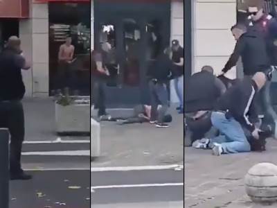  Likvidacija teroriste u Francuskoj! Mahao nožem na ulici, policajci ga ubili na licu mjesta (VIDEO) 
