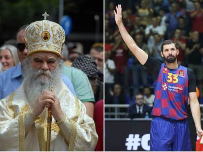  Bio si smrtan, više nisi:  Nikola Mirotić  se dirljivom porukom oprostio od mitropolita Amfilohija! 