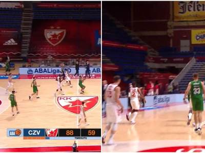  Detalj Zvezdine utakmice koji mnogi nisu videli: Bilo je sve gotovo, a on je dao sjajan koš! (VIDEO) 