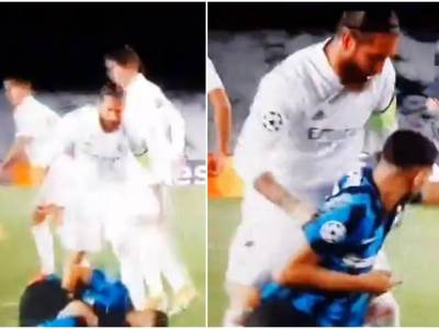  serhio-ramos-asraf-hakimi-svadja-rasprava-uvrede-real-madrid-inter-liga-sampiona 