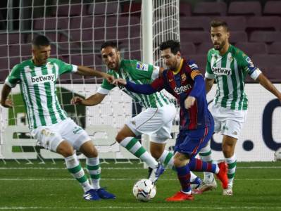  Primera - Barselonqa - Betis 5-2 Mesi ušao i zabio dva gola 