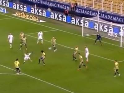  Marko Jevtović gol na utakmici Fenerbahče - Konjaspor 