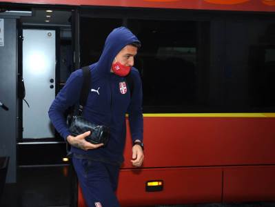  Sergej Milinković-avić igra meč Srbija - Škotska 