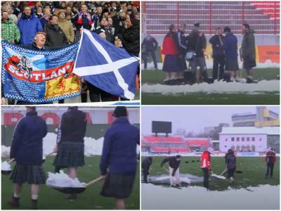  Sjećate li se kad su Škoti čistili snijeg u Novom Sadu? "Tartan armija" ne dolazi u Beograd, ali i dalje oduševljava! 