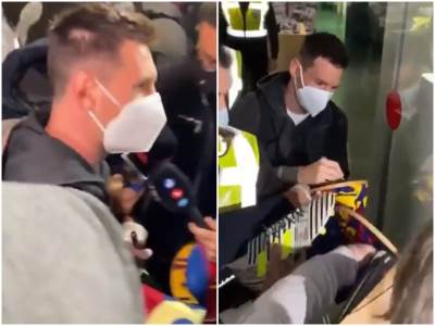  Mislite da je lako biti Mesi? Pogledajte ovo... Maltretiranje na aerodromu i pitanja 