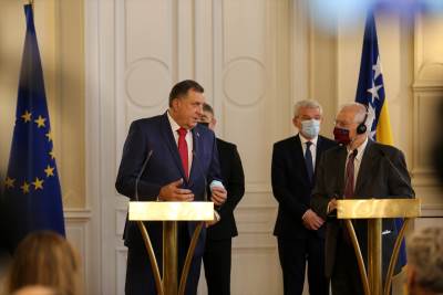 Dodik: Rekao sam Borelju da u Srpskoj neće biti migrantskih centara 