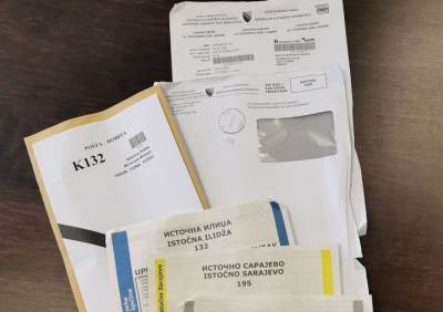  Glasački listići iz BiH u Grčku stigli sa osam dana zakašnjenja 