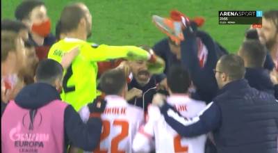  Gent Crvena zvezda Liga Evrope slavlje 