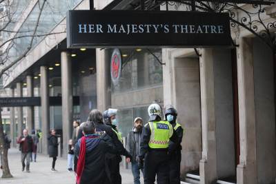  Protesti u Londonu zbog epidemioloških mjera 