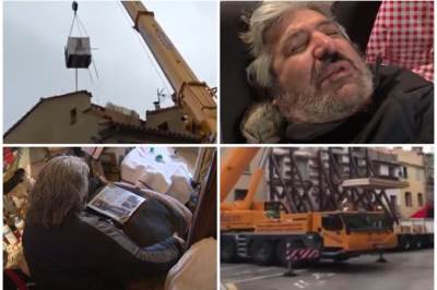  Čoveka od 300 kila izvukli uz pomoć dizalice kako bi ga operisali (VIDEO) 