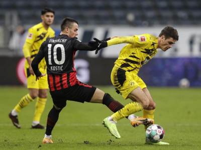  Bundesliga 10 kolo Ajntraht - Borusija 1-1 