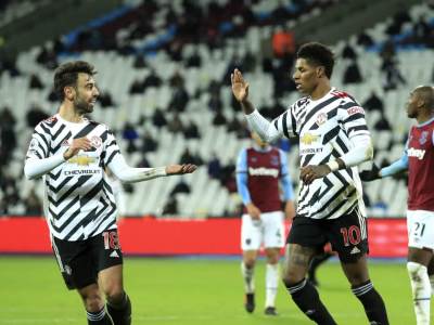  Premijer liga Vest Hem - Mančester junajted 1-3 