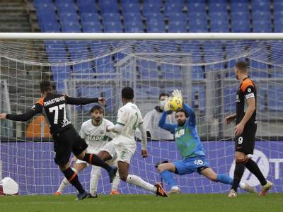  Serija A 10. kolo Roma - Sasuolo 0-0 