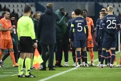  PSŽ - Bašakšehir sudija prekinuta utakmica rumunski arbitar suspendovan do kraja sezone UEFA kazna 