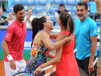  Novak Đoković trening Olga Danilović 
