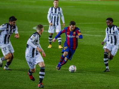  Primera 2020 2021 Barselona Levante 1 0 gol Mesi 