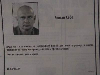  umro-zoltan-sabo-trener-tsc-citulja-fk-partizan-oprostaj 