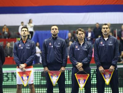  Dejvis kup srbija Nenad Zimonjić reakcija smjena 