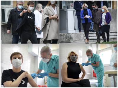  Ana Brnabić i Darija Kisić prve primile Fajzerovu vakcinu, posle njih i doktor Kon (FOTO/VIDEO) 
