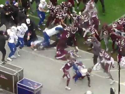  Američki fudbal Tulsa - Misisipi masovna tuča 