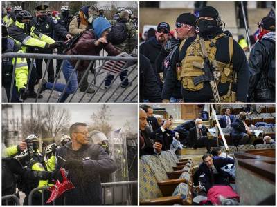  Vašington: Policija potisnula demonstrante iz Kongresa, izgubljen jedan život (FOTO, VIDEO) 