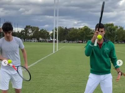  Stefan Bojić fristajl teniser divi mu se i Novak Đoković 